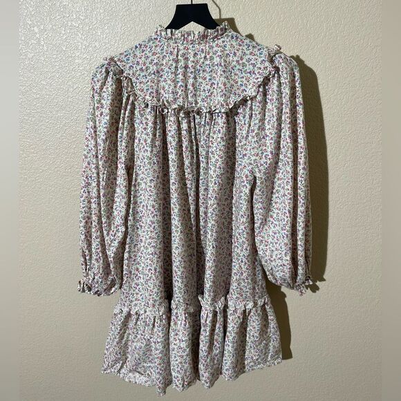 Doen Cream Floral Dress - Picture 3 of 7